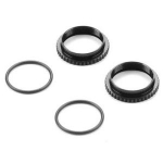 308046-K (X4-24) XLP ALU SHOCK ADJUSTABLE NUT - BLACK (2)