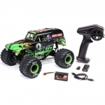 LOS01026T1 1/18 Mini LMT 4X4 Brushed Monster Truck RTR, Grave Digger