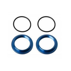91928 13mm Shock Collars, blue aluminum