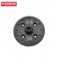 KYIFW639-58S Light Weight Spur Gear(0.8M/58T/MP10/w/IF403C)