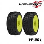 VP-801U-MC-RY 최신형 (1:8 버기 타이어+휠)경기용 VP-801U Impulse Evo MC RY Rubber Tyre 한봉지 2개포함