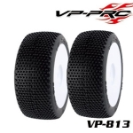 VP813G-M2-RW (1:8 버기 타이어+휠)경기용 VP-813 Hookups M2 RW Rubber Tyre[glued] 한봉지 2개포함 - 본딩완료