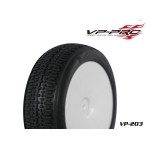 VP-203U-M3-RW (1:10 버기용 타이어+휠) VP-203U-M3-RW 1/10 Friction 1/10 Offroad Buggy Front Rubber Tyre (2pcs) 한봉지 2개 포함