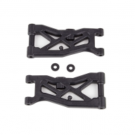 92328 RC10B74.2 FT Front Suspension Arms, gull wing, carbon
