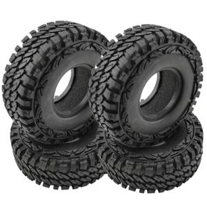 DTPA02003 (4PCS, 한대분, 락클, 스케일 타이어) Crawler Tires with Foams for 1.9" Wheels C 113x45mm 4pcs/set