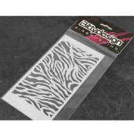 BDSTC-016 (재사용 가능) Vinyl stencil Zebra