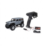 AXI00002V3T3 AXIAL 1/24 SCX24 Jeep Wrangler JLU 4X4 Rock Crawler Brushed RTR, Gray