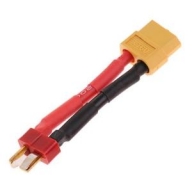 DTC07044B XT60 To T Plug Male 12AWG Silicone Wire