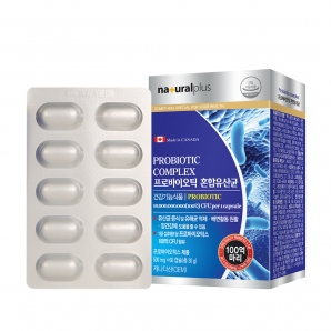 내츄럴플러스 프로바이오틱 혼합유산균 60캡슐