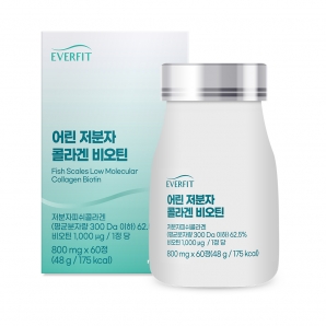 내츄럴플러스 어린 저분자콜라겐 비오틴 60정