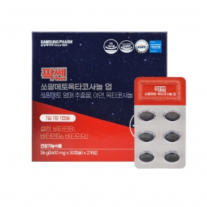 삼성제약 팍쎈쏘팔메토옥타코사놀업 60캡슐