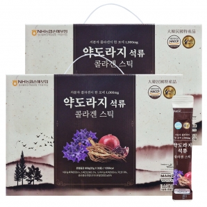 더존건강 약도라지 석류 콜라겐 스틱 30포 2박스