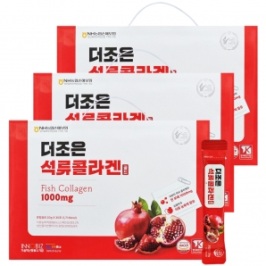 더존건강 더조은 석류 콜라겐 30포 3박스