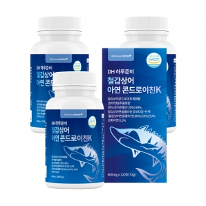 맛있는허브 DH 하루준비 철갑상어아연 콘드로이친K 120정 3박스