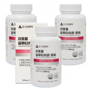 오스틴제약 리포좀 글루타치온 파워 180정 3박스