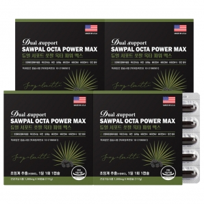 듀얼 서포트 쏘팔 옥타 파워 맥스 90캡슐 4박스