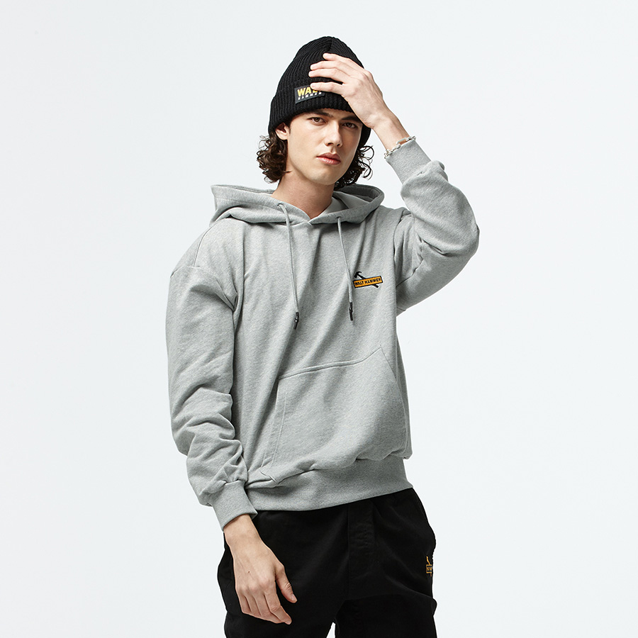 Highland Park Hooded Sweatshirt 1202SW103M.Grey