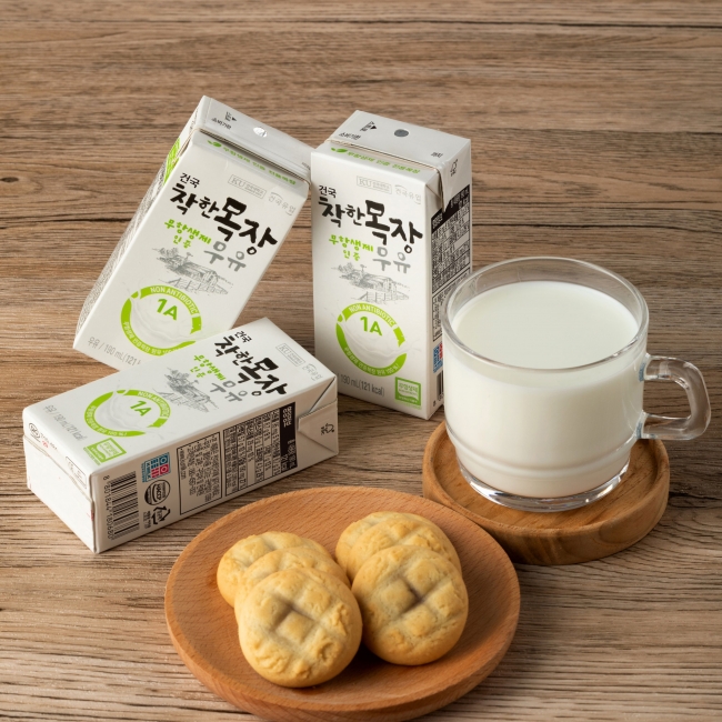 건국 착한목장 무항생제 우유 24팩