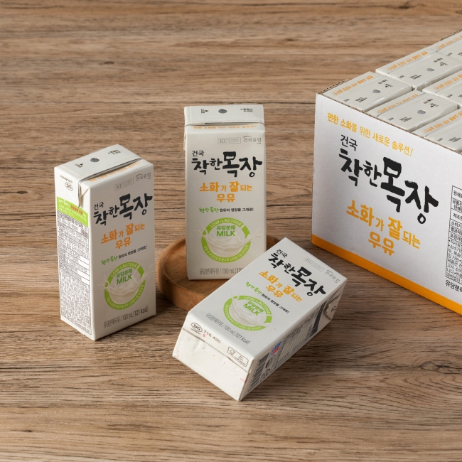 건국 착한목장 소화가 잘되는 우유 24팩