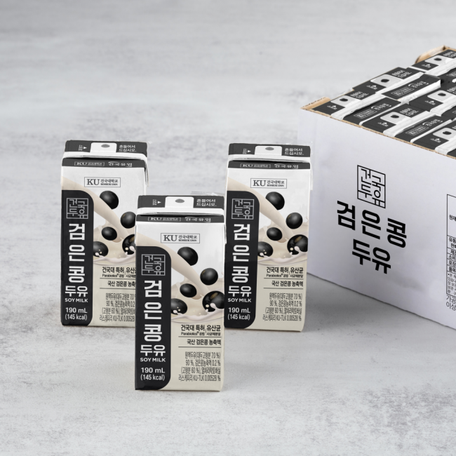 건국대학교 검은콩 두유 190ml x 24팩