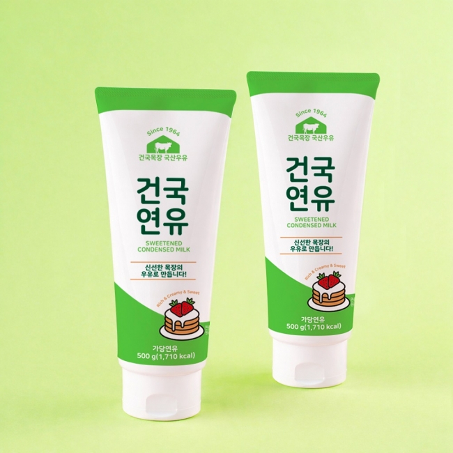 건국 연유 500g 2개입
