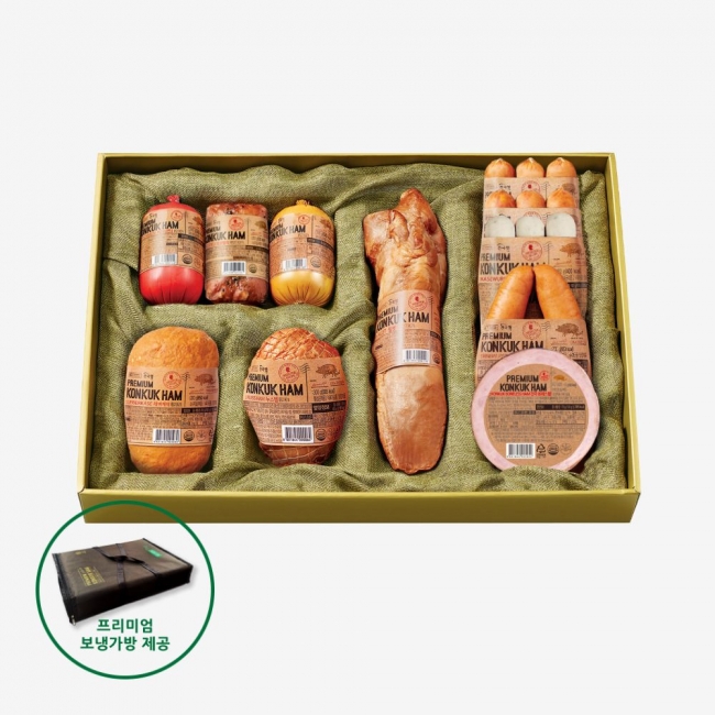 건국햄 KU성 선물세트 독일식 수제햄(일반배송)