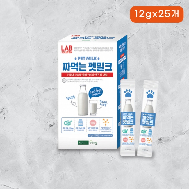 짜먹는 펫밀크 1박스(12g x 25개입)