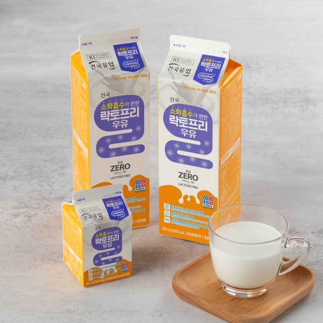 건국 소화흡수가 편한 락토프리 우유 900mL