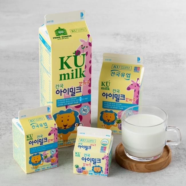 건국 아이밀크 꼬끼우 900mL