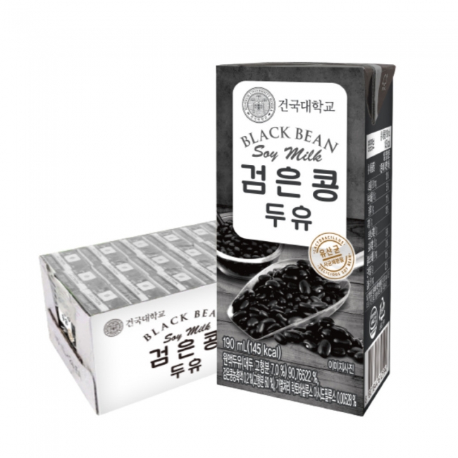 건국대학교 검은콩 두유 190ml x 24팩