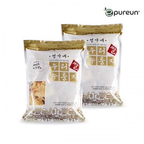 [미풍당] 정가네 우리쌀누룽지 1kg x 2봉