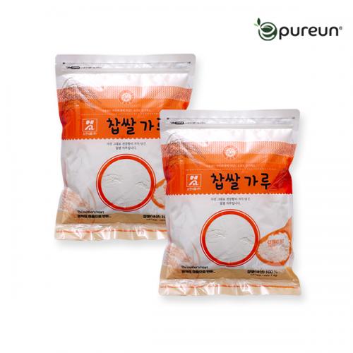 국산 찹쌀가루 1kg x 2봉