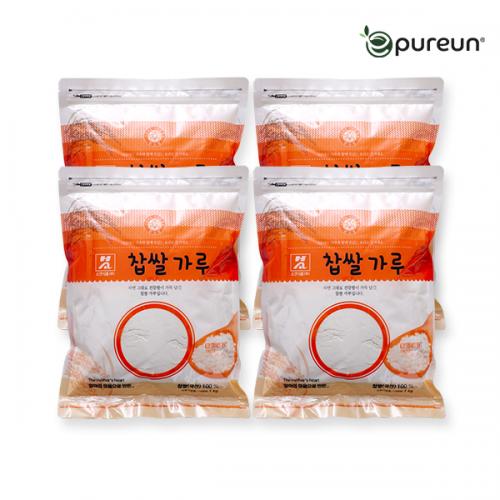 국산 찹쌀가루 1kg x 4봉