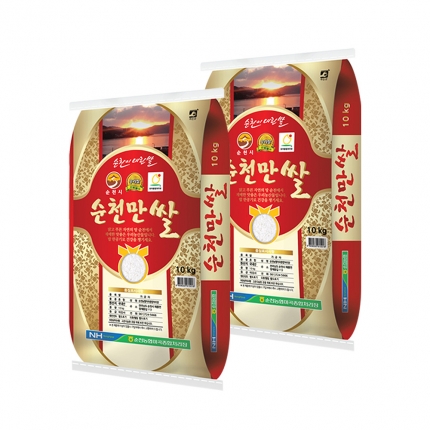 (24년 햅쌀/상등급) 순천만 쌀 20kg