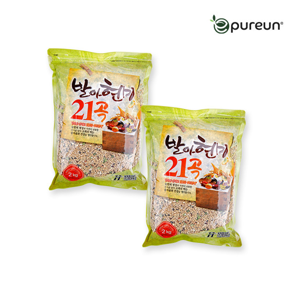 발아현미 21곡 2kg x 2봉