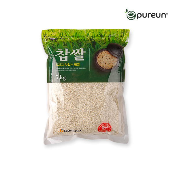 국산 찹쌀 3kg