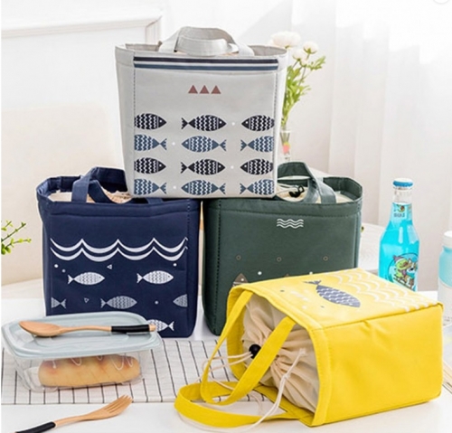 쿨러백 물고기 오픈형 쿨러백 보온보냉백