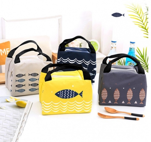 물고기 지퍼형 쿨러백 보온보냉백 아이스박스