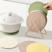 그리드 실리콘 받침대 냄비 받침 냄비받침대