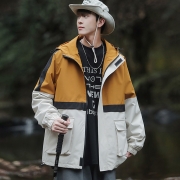 트리플 후드 바람막이 남녀공용 아웃도어 간절기 자켓 점퍼