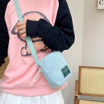 코듀로이 미니 크로스백 골덴가방