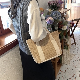 에코네이처 토트백 에코백 라탄백 여름가방