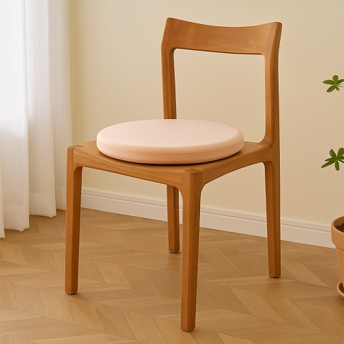 실키폼 메모리폼 라운드 방석 의자방석 쿠션