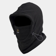 [11213]플리스 후드 넥워머 - 블랙