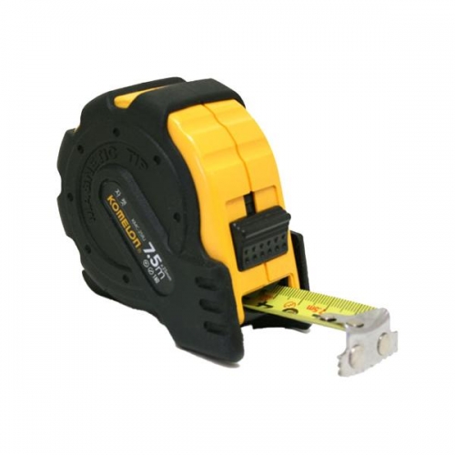 [1240] (코메론)자켓 마그네틱 줄자 KMC25RJ-75