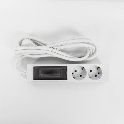 [10097](신성전기) 멀티코드 고용량(누전) 2구 (3호) 3M 16A KC