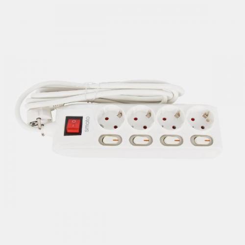 [3468] (스마토)멀티탭(개별차단스위치) SM M4-03E(4구3호) 2.7M