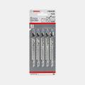 [5250](보쉬) BOSCH 직소날 1판=5개 T301CD 전장:91mm,목재용,깔끔한절단10-65