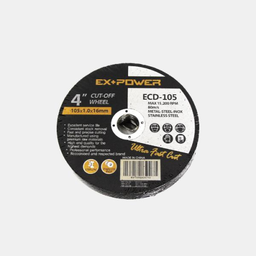 [764] (이엑스파워)그라인더날 4인치 10개묶음 ECD-105