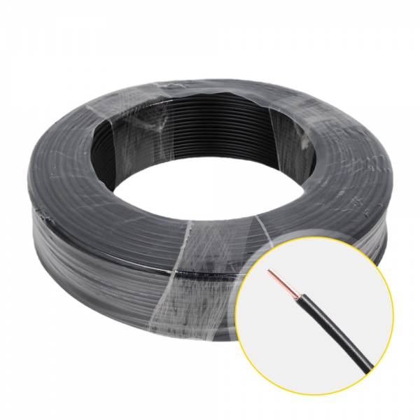 [10727]접지선(HIV) 4SQ-1C (흑색) 100M